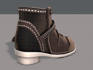 shoes cartoonv17 3D-Modell