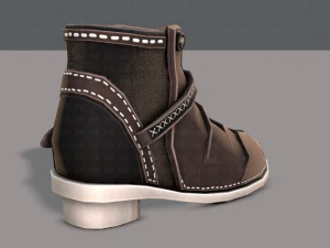 shoes cartoonv17 3D Model