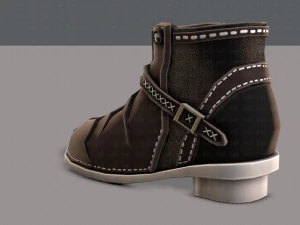 shoes cartoonv17 3D Model