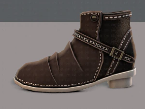 shoes cartoonv17 3D Model