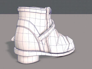 shoes cartoonv17 3D Model