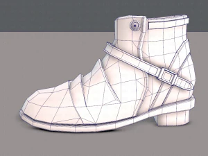 shoes cartoonv17 3D Model