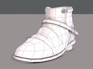 shoes cartoonv17 3D Model