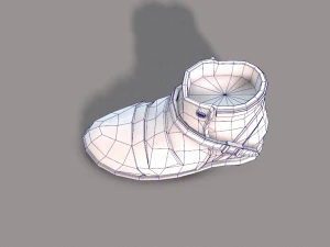 shoes cartoonv17 3D Model