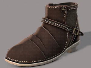 shoes cartoonv17 3D Model