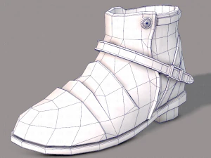 shoes cartoonv17 3D Model