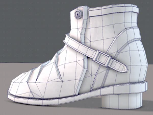 shoes cartoonv17 3D Model