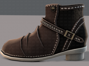 shoes cartoonv17 3D-Modell