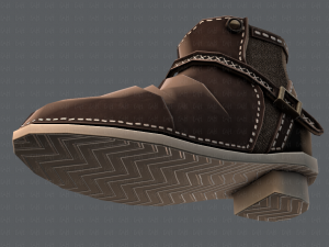 shoes cartoonv17 3D-Modell