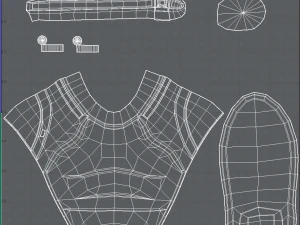 shoes cartoonv17 3D Model
