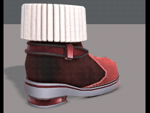 shoes cartoonv18 3D-Modell