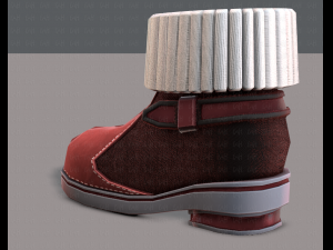 shoes cartoonv18 3D-Modell