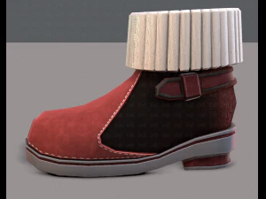 shoes cartoonv18 3D Model