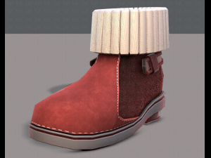 shoes cartoonv18 3D-Modell