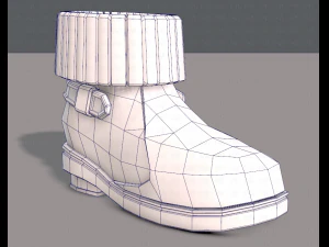 shoes cartoonv18 3D Model
