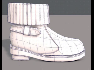 shoes cartoonv18 3D Model