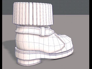 shoes cartoonv18 3D Model