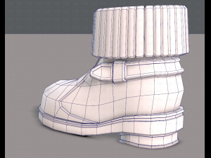 shoes cartoonv18 3D-Modell
