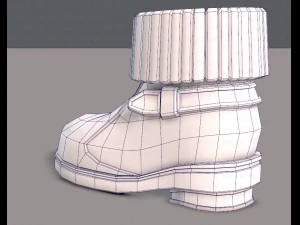 shoes cartoonv18 3D Model