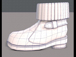 shoes cartoonv18 3D-Modell