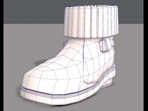 shoes cartoonv18 3D-Modell