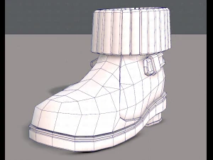 shoes cartoonv18 3D Model