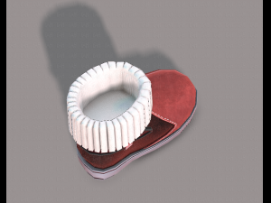 shoes cartoonv18 3D-Modell