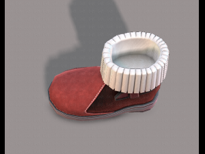 shoes cartoonv18 3D-Modell
