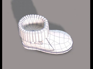 shoes cartoonv18 3D Model