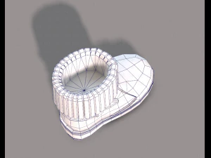 shoes cartoonv18 3D Model