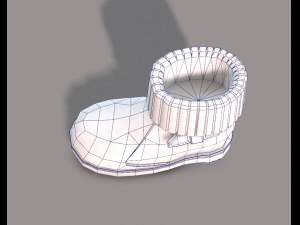 shoes cartoonv18 3D-Modell