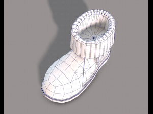 shoes cartoonv18 3D-Modell