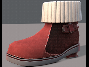 shoes cartoonv18 3D-Modell