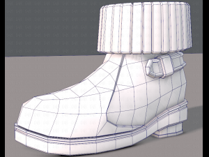 shoes cartoonv18 3D-Modell