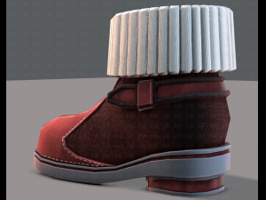 shoes cartoonv18 3D-Modell