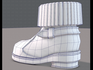 shoes cartoonv18 3D-Modell