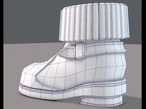 shoes cartoonv18 3D Model