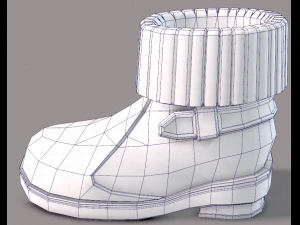 shoes cartoonv18 3D Model