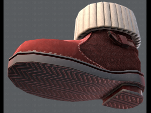 shoes cartoonv18 3D-Modell