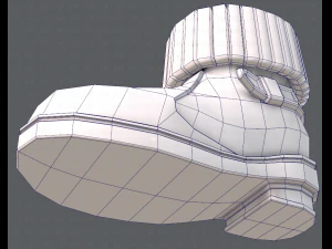 shoes cartoonv18 3D Model