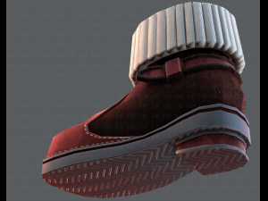 shoes cartoonv18 3D-Modell