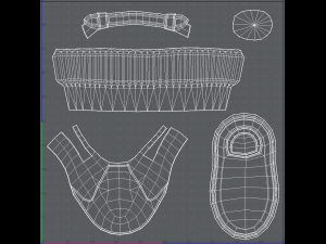 shoes cartoonv18 3D-Modell