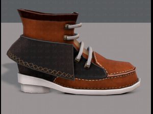 shoes cartoonv19 3D Модель
