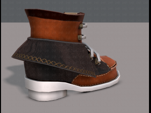 shoes cartoonv19 3D Модель