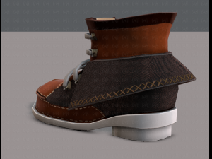 shoes cartoonv19 3D Модель
