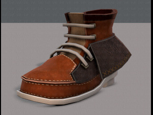 shoes cartoonv19 3D Модель