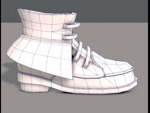 shoes cartoonv19 3D Модель
