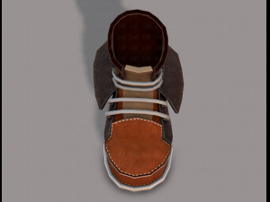 shoes cartoonv19 3D Модель