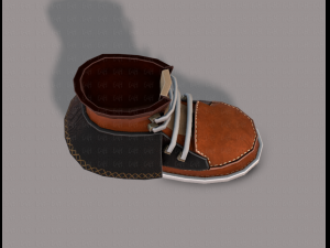 shoes cartoonv19 3D Модель
