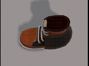shoes cartoonv19 3D Модель